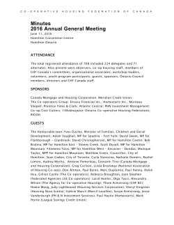 Minutes 2016 Annual General Meeting - Co