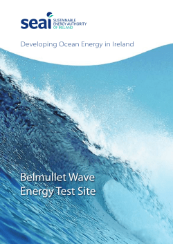 Belmullet Wave Energy Test Site