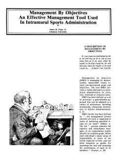 Management By Objectives An Effective Management