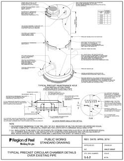 Public Works - Standard Drawing