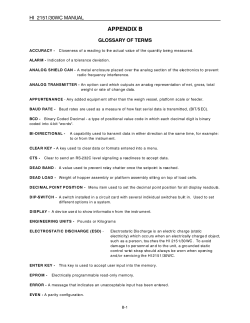 appendix b - Hardy Process Solutions