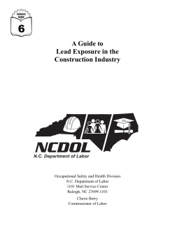 A Guide to Lead Exposure in the Construction Industry