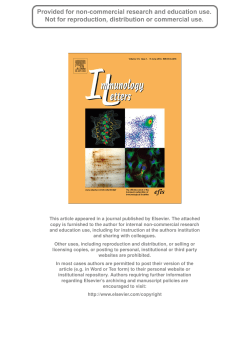 This article appeared in a journal published by Elsevier