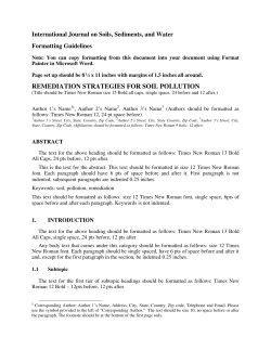 Formatting Guide - ScholarWorks@UMass Amherst