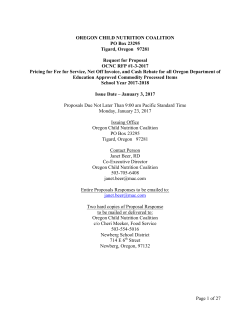 Instructions to Bidders OCNC Commodity