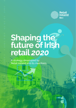 Shaping the future of Irish retail 2020