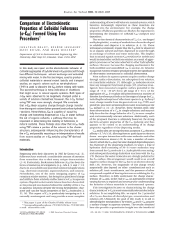 Comparison of Electrokinetic Properties of Colloidal Fullerenes (n
