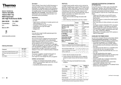 Thermo-Start Taq DNA Polymerase with High Performance Buffer