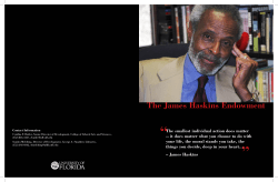The James Haskins Endowment