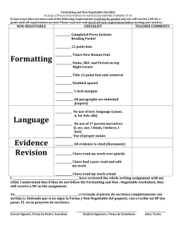 Percy Jackson Project (Revised 2015)