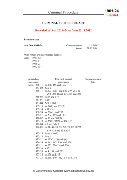1961-24 - Laws of Gibraltar