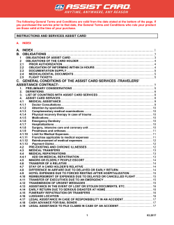 Terms and Conditions - Assist