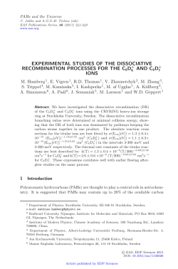 - EAS Publications Series