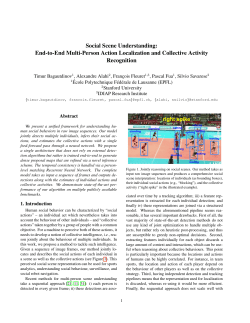 Social Scene Understanding: End-to-End Multi