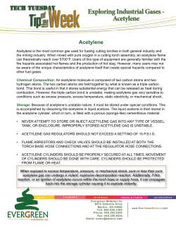 Tech Tuesday - Industrial Acetylene.indd