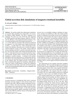Global accretion disk simulations of magneto