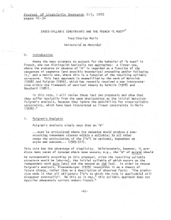 E MUET - Yves Charles Morin