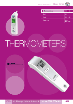 Thermometers - Henry Schein