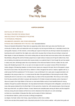 The Holy See