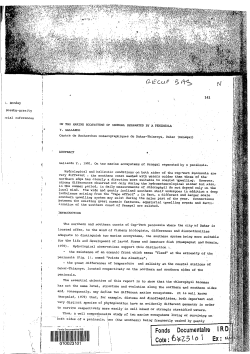 On two marine ecosystems of Senegal separated by a peninsula