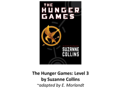 The Hunger Games - Suzanne Collins