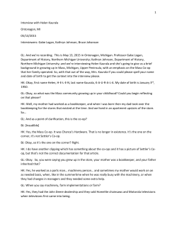 Helen Kaurala - Northern Michigan University