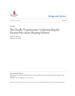 The Deadly Trypanosome: Understanding the Parasite that causes