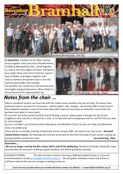In September, members of our Wine Tasting Group together with
