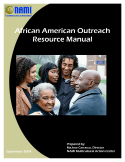 African American Community Mental Health