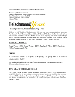 Fleishmann`s Yeast &ldquo;Sensational Sandwich Bread