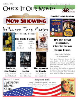 Halloween Teen Movies