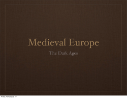 The Dark Ages - Canvas by Instructure