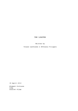 the lobster - ScriptFest