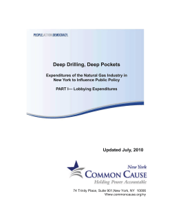 The use of the hydraulic fracturing technique to