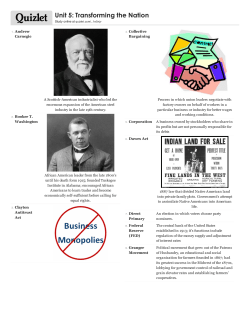Print &rsaquo; Unit 5: Transforming the Nation | Quizlet