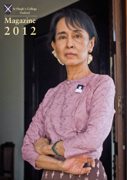 Magazine 2012 - St Hugh`s College