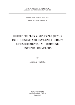 herpes simplex virus type 1