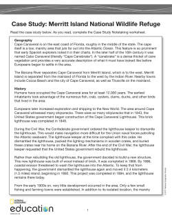Case Study: Merritt Island National Wildlife Refuge