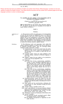 Act 33 of 1957 - South African Government
