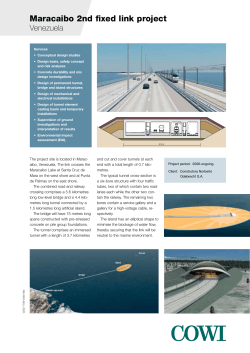 Maracaibo 2nd fixed link project