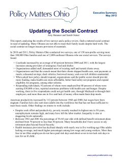 Updating the Social Contract