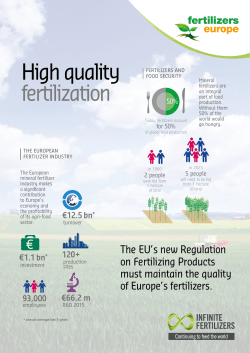 High quality fertilization