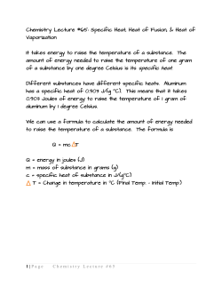 Chemistry Lecture Notes #65