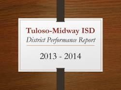TAPR Report - Tuloso