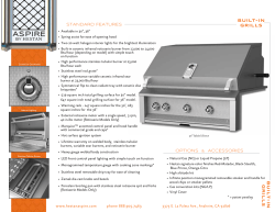 specs  - Hestan Outdoor