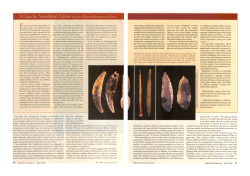 I A Case for Neandertal ,