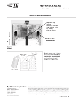FIST-CASA2-XX-XX - TE Connectivity