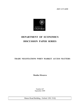 paper447 - PDF - University of Oxford, Department of Economics