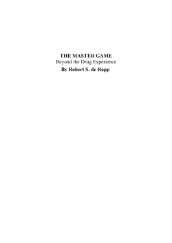 The Master Game - SelfDefinition.Org