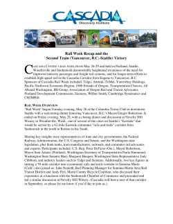 Rail Week Recap and the Second Train
